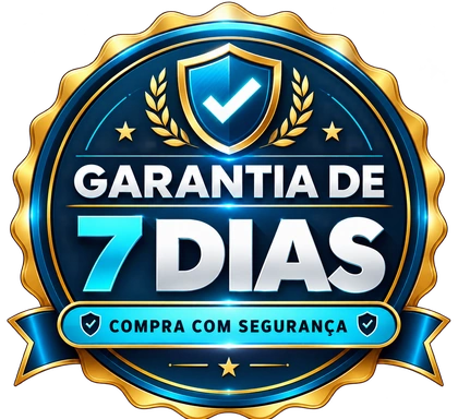Selo de garantia de 7 dias — RadioAtlas Visual